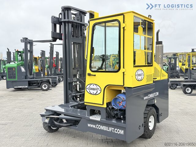 رافعة شوكية رباعية الاتجاهات Combilift C4000 GAS DUPLEX 4600 FREE-LIFT CABIN