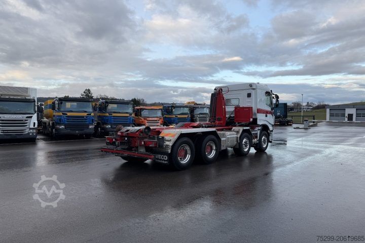 Camion scarrabile Iveco 340X51Z X-Way 8x4 Hiab / Swiss-Vehicle