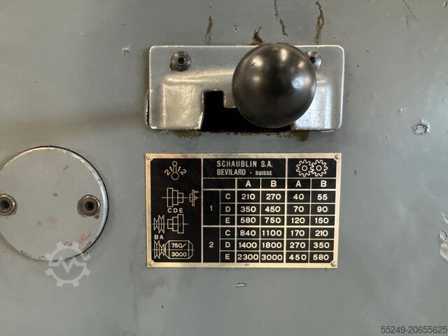 Centro tekinimo staklės Schaublin 102 VM