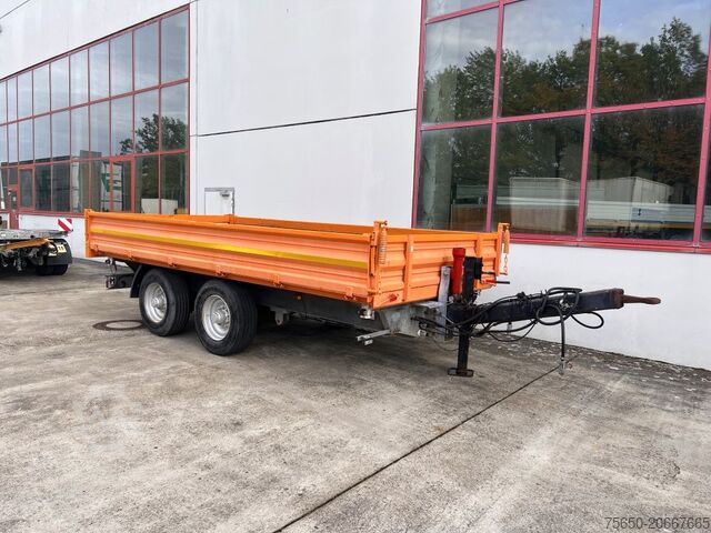 Причіп-самоскид Obermaier 14 14,2 t Tandemkipper- Tieflader