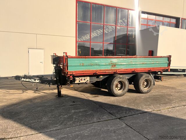 Kippanhänger Obermaier OS2-TD190A  19 t Tandemkipper- Tieflader, Breitbereifung