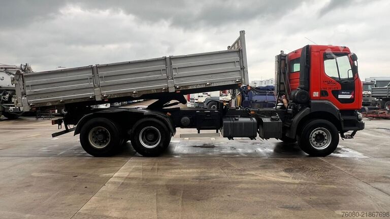 垃圾车 Renault KERAX 420 (BOITE MANUELLE / LAMES / GRAND PONT ...