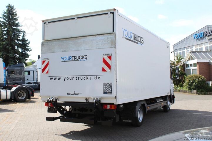 Skåpbil Mercedes-Benz Atego  816 Koffer 6m  Luftfederung   Ladebordwand