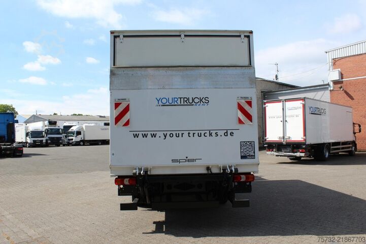 Skåpbil Mercedes-Benz Atego  816 Koffer 6m  Luftfederung   Ladebordwand