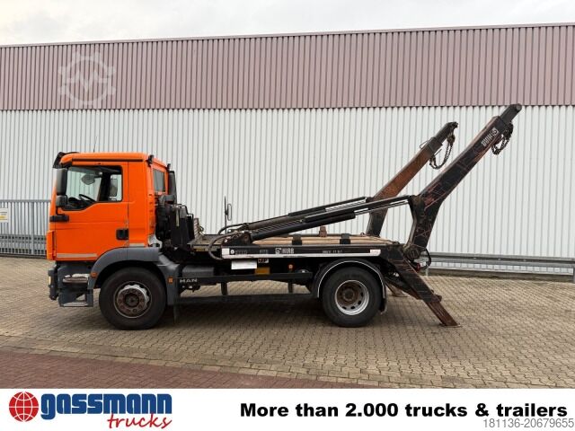 Kipper LKW MAN TGM 18.290 4x2 BB, Tele-Absetzer