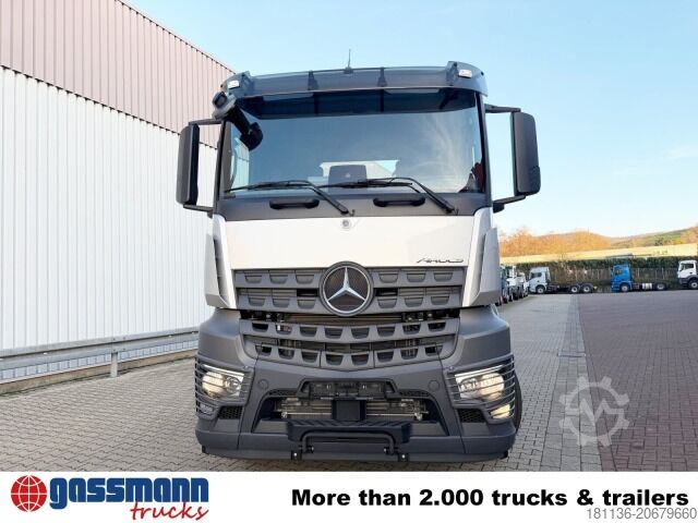 Șasiu de camion Mercedes-Benz Arocs 2553 L 6x2, Lenk-/Liftachse, Navi,
