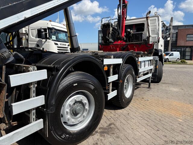 3-sidig tipp Volvo FM 330 EEV + 6x4 + HMF 1244 + EURO 5 + 3 SIDE T...