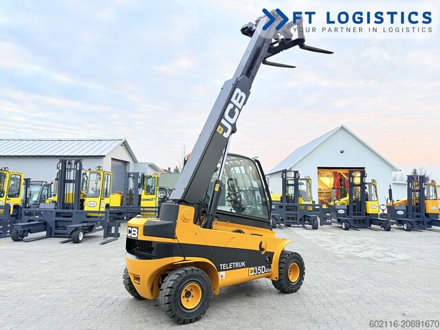Manipulador telescópico JCB TLT 35D 4X4 CABIN POSITIONER NEW TIRES