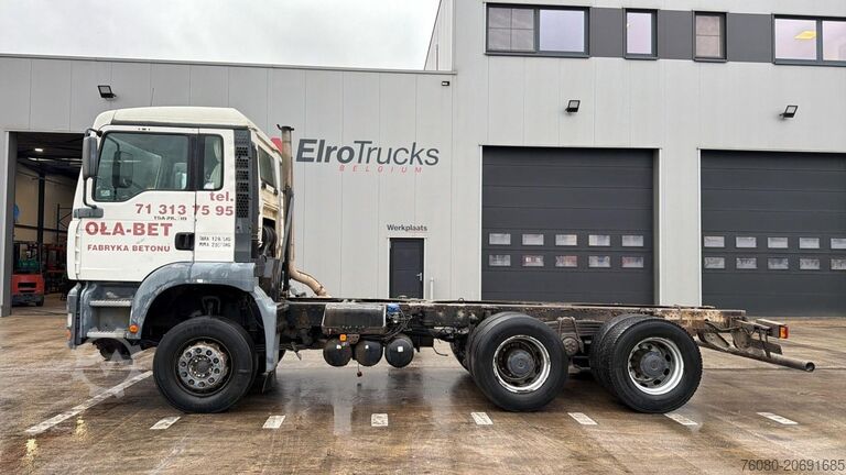 Chassi med hytt MAN TGA 26.310 (MANUAL PUMP / POMPE MANUELLE / MANU...