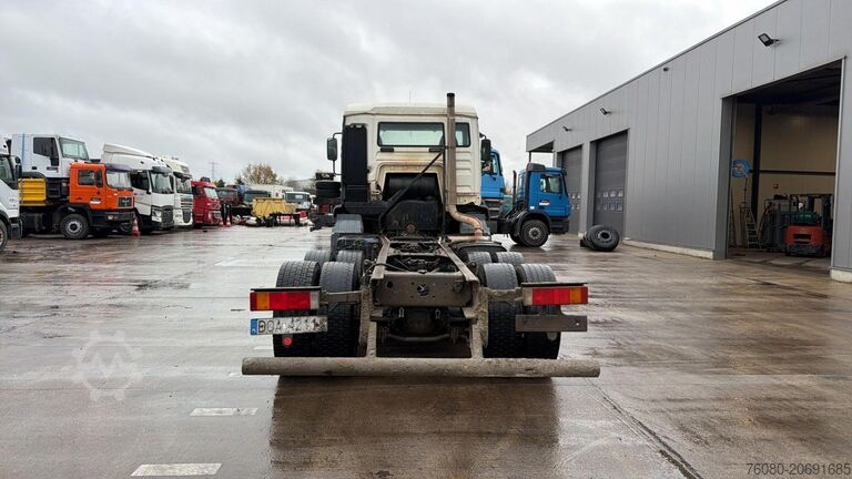 Chassi med hytt MAN TGA 26.310 (MANUAL PUMP / POMPE MANUELLE / MANU...