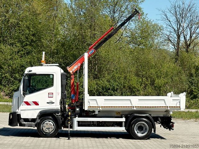 Dizalica na kamionu RENAULT D 7.5 *TIPPER 3,25m *MAXILIFT 150 D.2 * TOP!