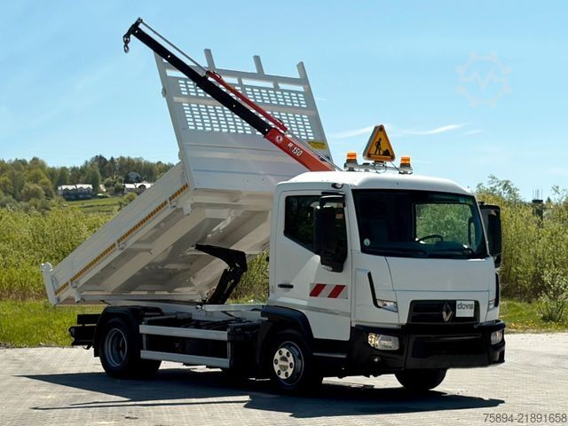 Kiper kamion RENAULT D 7.5 *TIPPER 3,25m *MAXILIFT 150 D.2 * TOP!