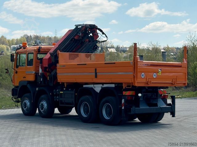 Dizalica na kamionu MAN 35.414 * PALFINGER PK 36002 +FUNK / 8x8