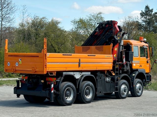 Dizalica na kamionu MAN 35.414 * PALFINGER PK 36002 +FUNK / 8x8