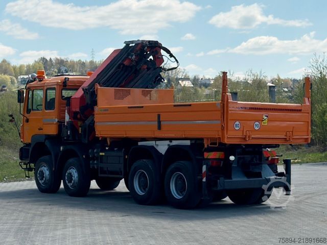 Dizalica na kamionu MAN 35.414 * PALFINGER PK 36002 +FUNK / 8x6