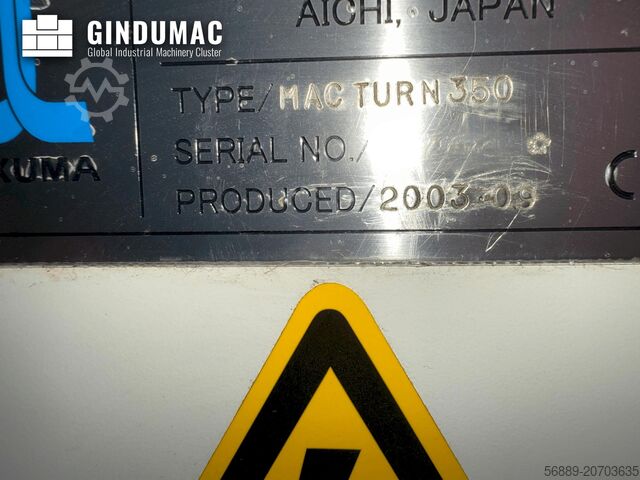 车铣中心 Okuma MacTurn 350