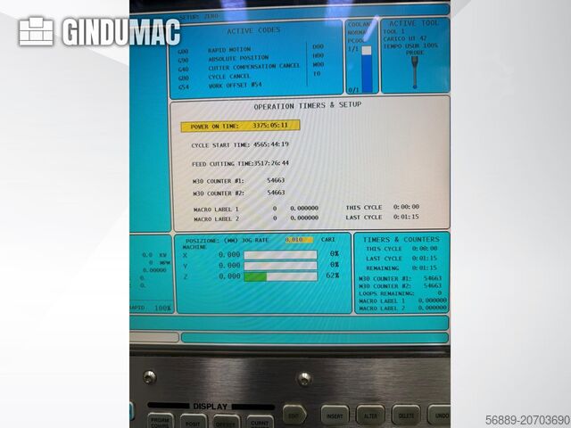 Vertikala Fleroperationsmaskiner HAAS VF-4SS