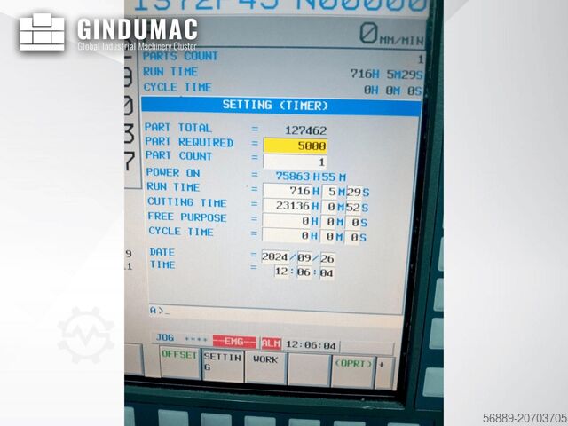 Máquina de torneamento horizontal Biglia Smart Turn 1200