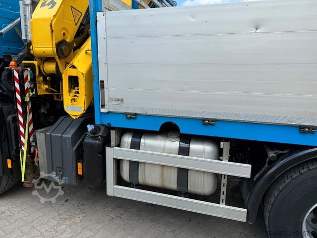 Platvormveok MERCEDES-BENZ 2751 Arocs Pritsche + Kran Retarder Motorschaden