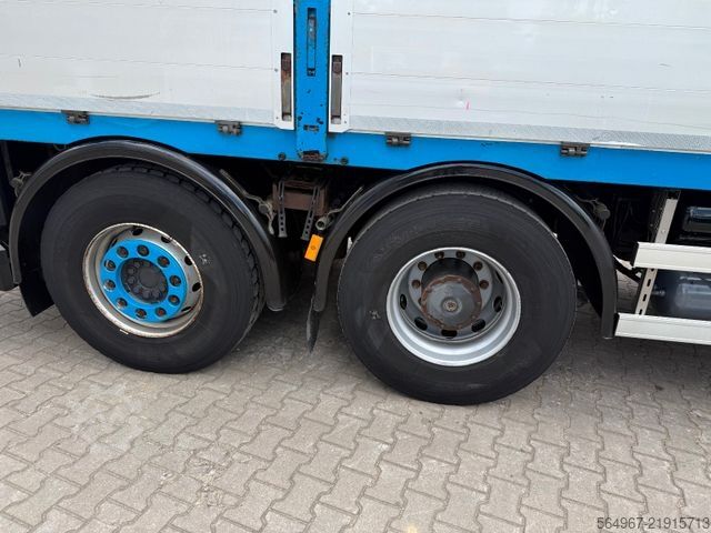 Platvormveok MERCEDES-BENZ 2751 Arocs Pritsche + Kran Retarder Motorschaden