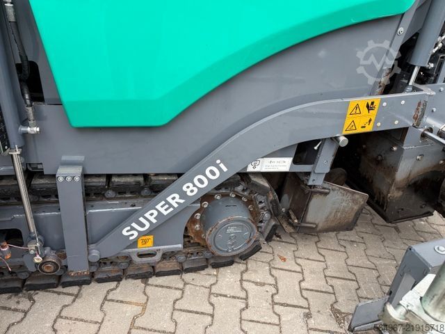 Asfaldi segamistehas VÖGELE Vögele Super 800i Asphaltfertiger Nivellierautom
