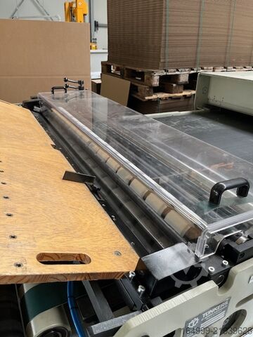 Boekbindmachine Tünkers Anleimmaschine Vorwärts Tünkers 1450S