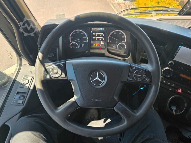 Mercedes-Benz Antos 2543 L med svängbara sidoväggar, BÄR bakgavellyft 2.500 kg, dragkrok Mercedes-Benz Antos 2543 L Schwenkwand LBW BÄR 2.500kg AHK