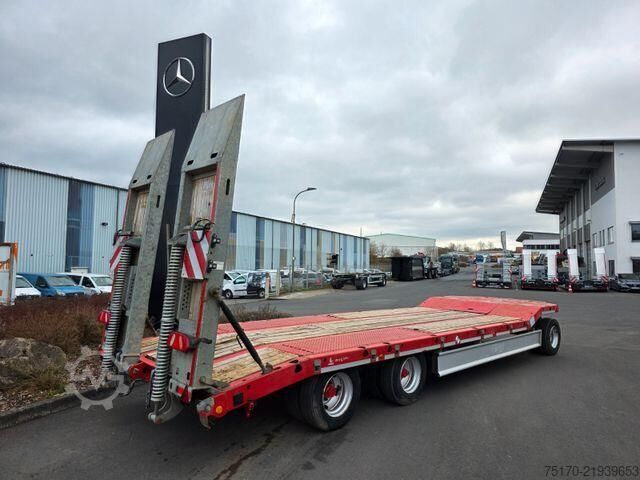 Låglastare Fliegl DTS 300 Rampen BPW auf 3.000mm verbreiterbar