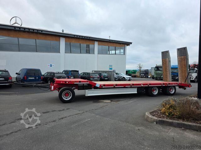 Låglastare Fliegl DTS 300 Rampen BPW auf 3.000mm verbreiterbar