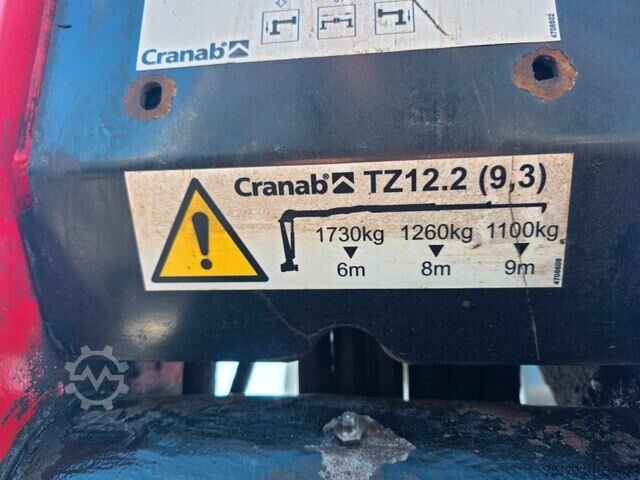 Timmertransportör Mercedes-Benz Arocs 2651 L 6x4 Granab TZ12.2 (9,3)