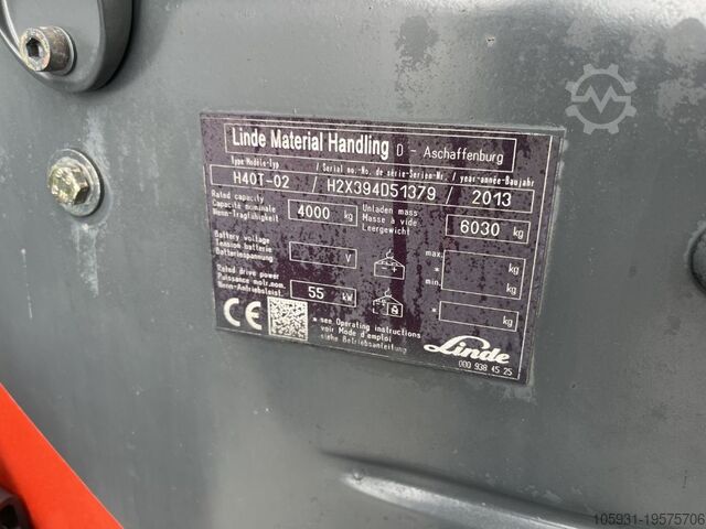 رافعات شوكية غاز البترول المسال Linde H40T-02