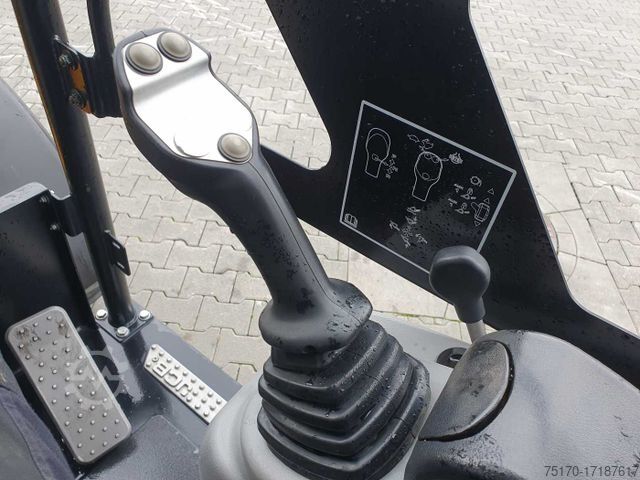Radlader JCB 403 / Schaufel + Gabel / nur 248h!