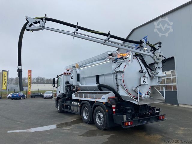 Truk tangki vakum MERCEDES-BENZ AROCS 2546 6x2 / Sauger KRÜGER SSP 14-1 AK