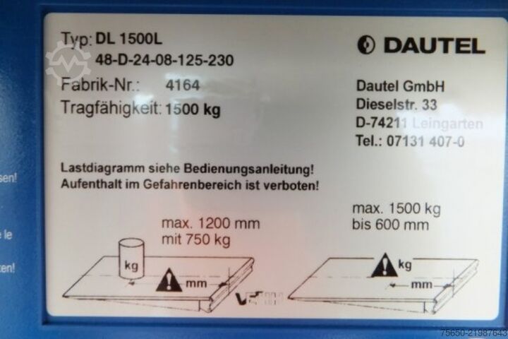 Open aanhangwagen met zeil Möslein TPS 11 DL 7,30  neuer Planenanhänger, Ladebordwand + Durchladbar