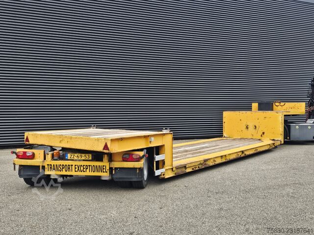 EKW KUIP / LOWBED / STEERING AXLE / TIEFBETT