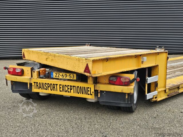  EKW KUIP / LOWBED / STEERING AXLE / TIEFBETT