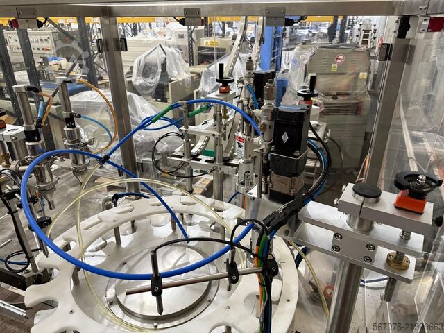 Máquina de produção de bebidas Alpha Pack Europe s.r.l. 9888L-2 Sorting Filling & Capping System