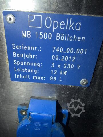 Linia do pączków z oleju – frytownica Opelka MB 1500  Opelka MB 1500