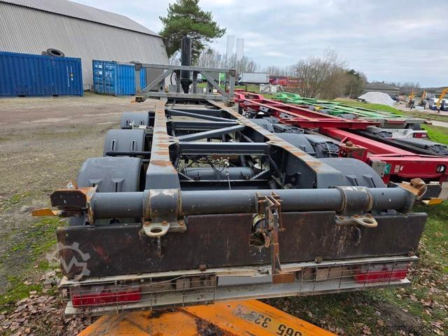 Ημιρυμουλκούμενο εναλλάξιμου αμαξώματος LAG Kipp-Chassis 20", Liftachse,Staukiste Edelstahl