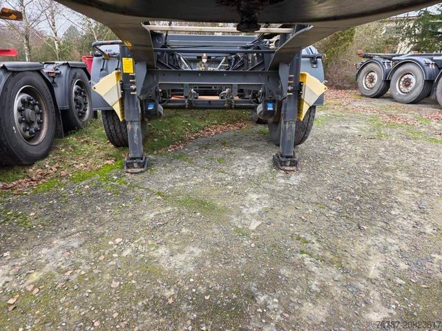 Ημιρυμουλκούμενο εναλλάξιμου αμαξώματος LAG Kipp-Chassis 20", Liftachse,Staukiste Edelstahl