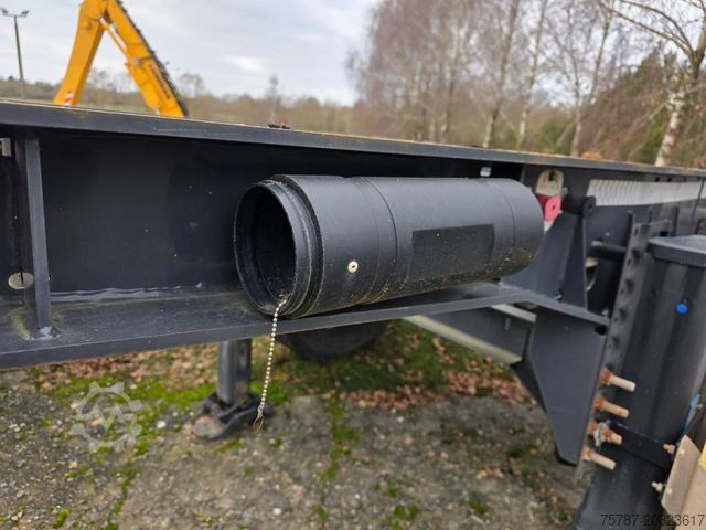 Ημιρυμουλκούμενο εναλλάξιμου αμαξώματος LAG Kipp-Chassis 20", Liftachse,Staukiste Edelstahl