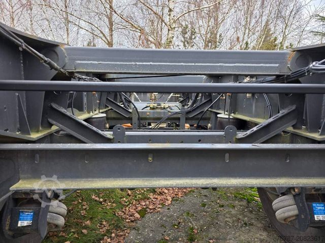 Ημιρυμουλκούμενο εναλλάξιμου αμαξώματος LAG Kipp-Chassis 20", Liftachse,Staukiste Edelstahl