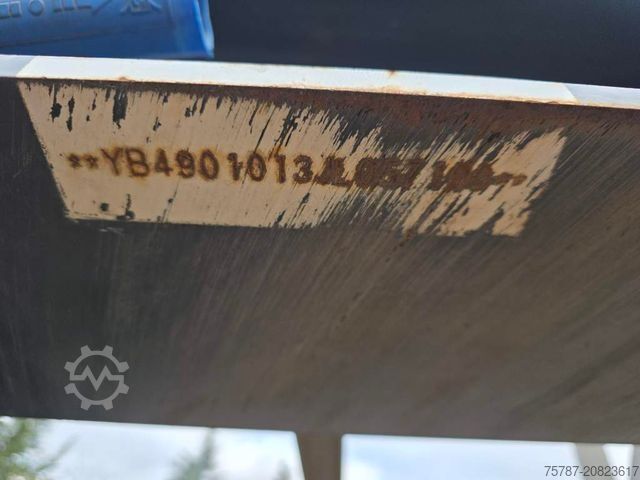 Ημιρυμουλκούμενο εναλλάξιμου αμαξώματος LAG Kipp-Chassis 20", Liftachse,Staukiste Edelstahl