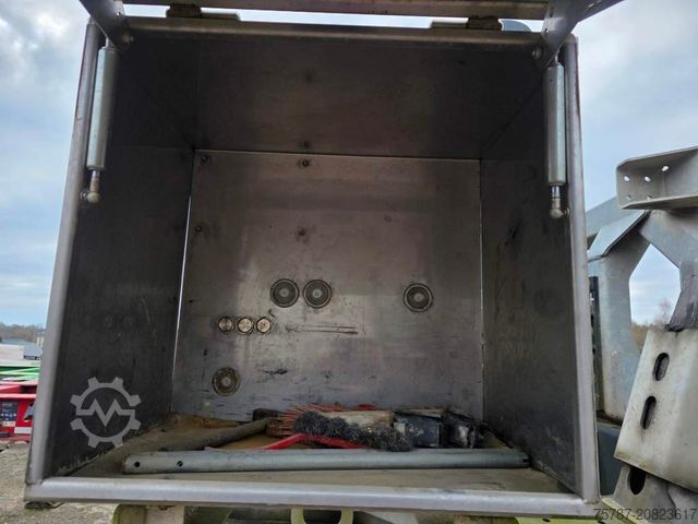 Ημιρυμουλκούμενο εναλλάξιμου αμαξώματος LAG Kipp-Chassis 20", Liftachse,Staukiste Edelstahl