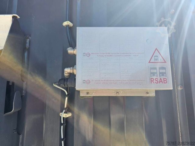 Ανοιχτό ημιρυμουλκούμενο με μουσαμά KRONE Gardine Mega, Anti Eis Dach,2 Liftachse,Hubdach