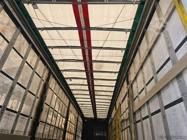 Ανοιχτό ημιρυμουλκούμενο με μουσαμά KRONE Gardine Mega, Anti Eis Dach,2 Liftachse,Hubdach