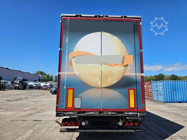 Ανοιχτό ημιρυμουλκούμενο με μουσαμά KRONE Gardine Mega, Anti Eis Dach,2 Liftachse,Hubdach