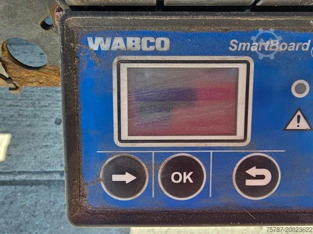 Ανοιχτό ημιρυμουλκούμενο με μουσαμά KRONE Gardine Mega, Anti Eis Dach,2 Liftachse,Hubdach