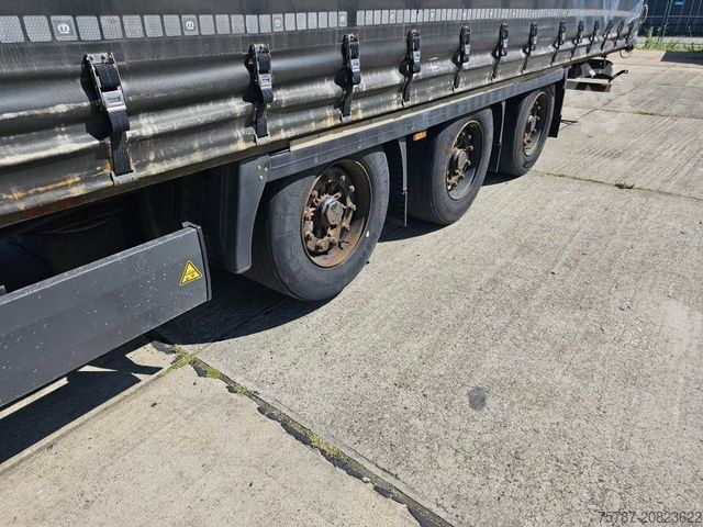 Ανοιχτό ημιρυμουλκούμενο με μουσαμά KRONE Gardine Mega, Anti Eis Dach,2 Liftachse,Hubdach