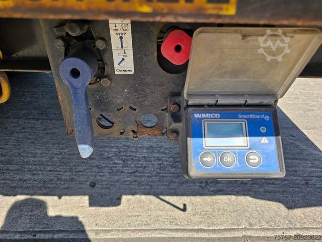 Ανοιχτό ημιρυμουλκούμενο με μουσαμά KRONE Gardine Mega, Anti Eis Dach,2 Liftachse,Hubdach